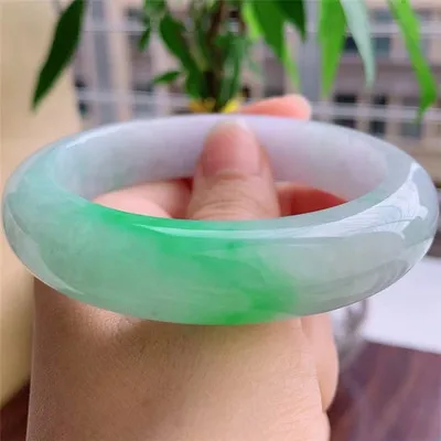 

Natural Myanmar Jade Jade 54mm-62mm bracelet Princess jewelry bracelet send mom send girlfriend gift