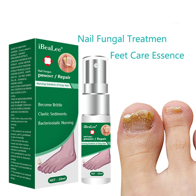 

Эссенция для лечения грибка ногтей iBeaLee, сыворотка для ухода за руками и ногами, восстанавливающий гель для удаления грибков, противоинфекц...