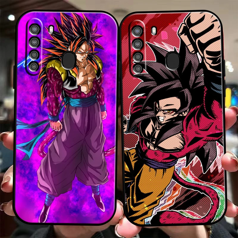 

Japanese Anime Dragon Ball Phone Case For Samsung Galaxy A01 A02 A10 A10S A20 A22 4G 4G 5G A31 Soft Black Funda Back