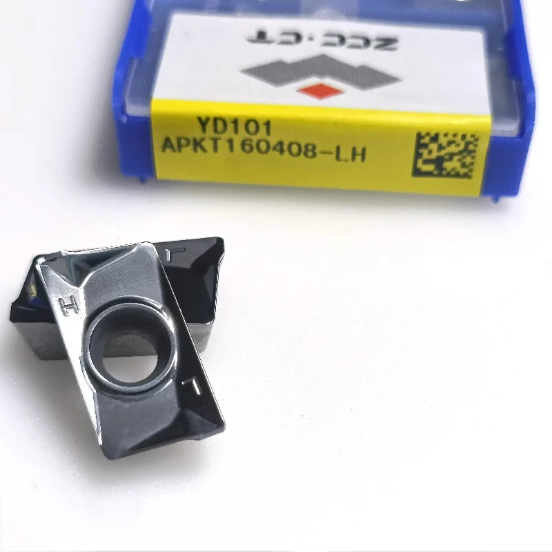 ZCC.CT APKT160408-LH YD101 CNC токарный инструмент лезвие карбидные вставки