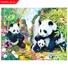 5D алмазная живопись, полная картина, панда, бриллиантовая вышивка, DIY Стразы, живопись, домашний декор, подарки