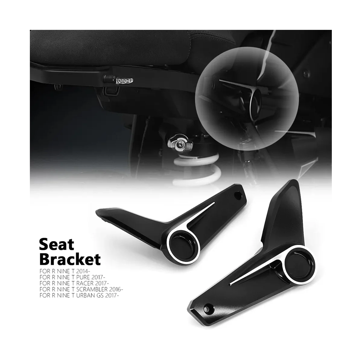 Боковая панель для мотоцикла средний обтекатель сиденья BMW R9T R NINET чистый NineT