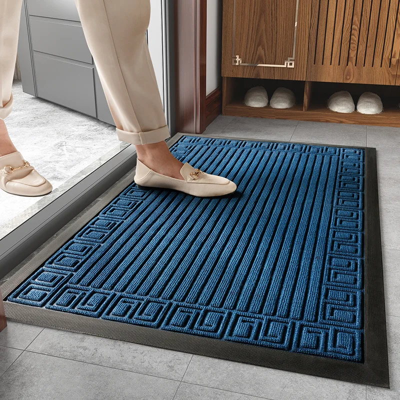

Polypropylene Rubber Doormat Entry Door Mat Scraping Sand Dust Removal Outdoor Mat Wear-resistant Non-slip Floor Mat