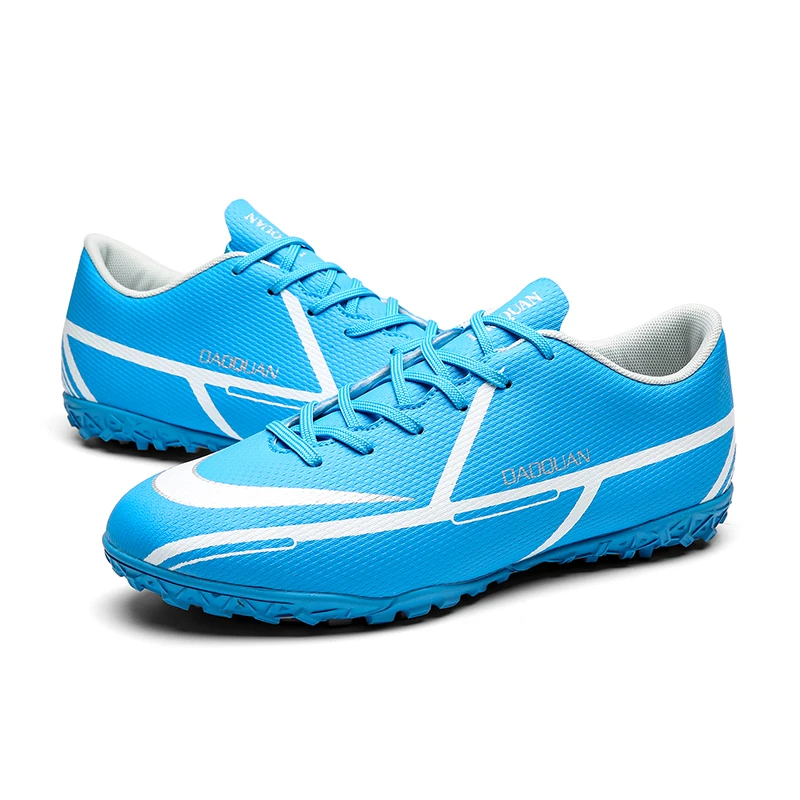 

2022 New Soccer Shoes Football Sneakers Men Cleats FG/TF Training Outdoor Grass Futsal Non-slip Light High Quality Size 35-47