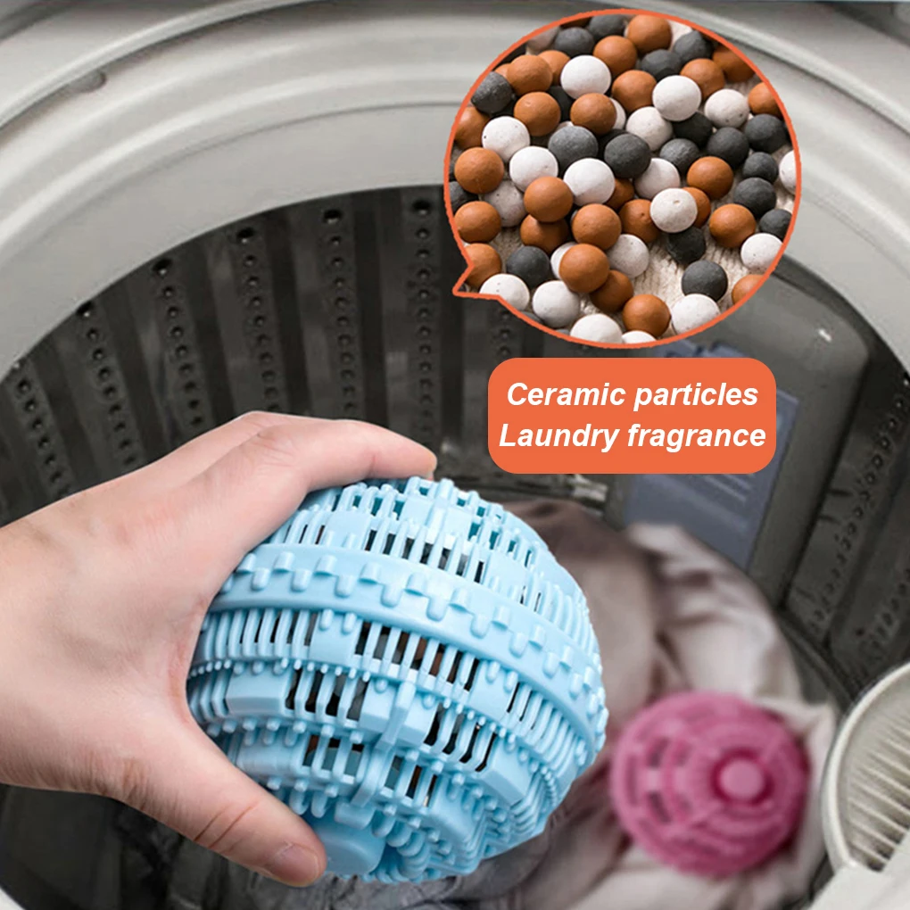 

Eco Magic Laundry Ball Orb No Detergent Wash Wizard Style Washing Machine ION Reusable Laundry Clean Ball Cleaning Tools