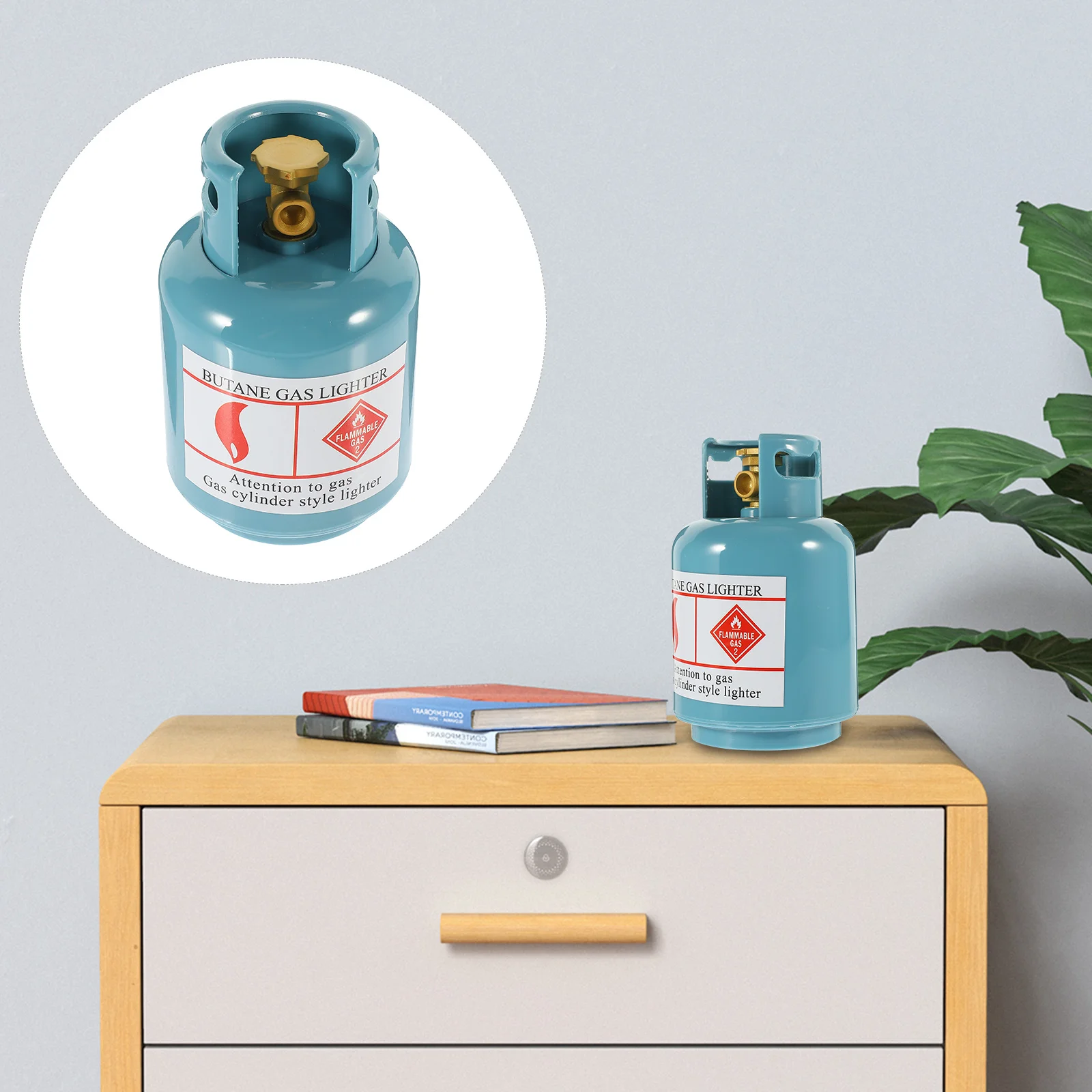 Подарочная газовая бутылка копилка детское украшение (56 маленьких сине-серых) 1