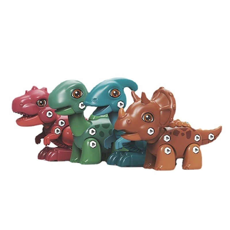

Hot Sale DIY Dinosaur Disassembly Toy Screw Assembly Screwdriver Puzzle Creative Manual Child Model Toy Christmas Gift
