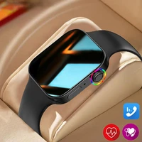 2022 smart watch series 7 smartwatch men women 44mm bt call sports fitness tracker clock for ios android