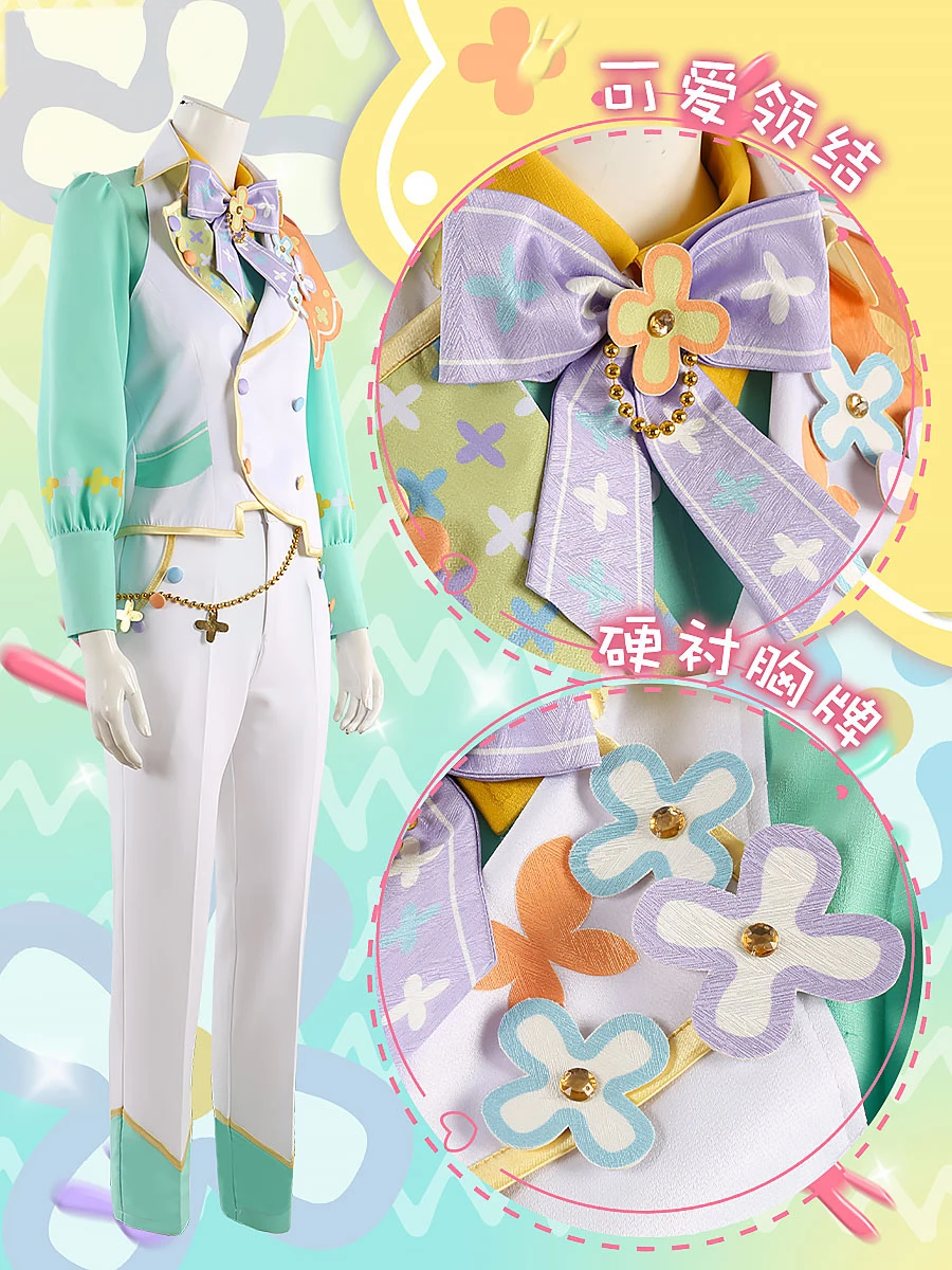 COS-HoHo Ensemble Stars Kagehira Mika/Hibiki Wataru Puffy Bunny игровой костюм прекрасная униформа косплей