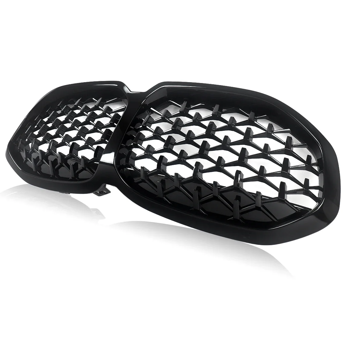 

Решетка переднего бампера для BMW 1 SERIES F40 DIAMOND STYLE FRONT KIDNEY GRILLE GRILL GLOSS BLACK 2020+ Аксессуары из АБС-пластика