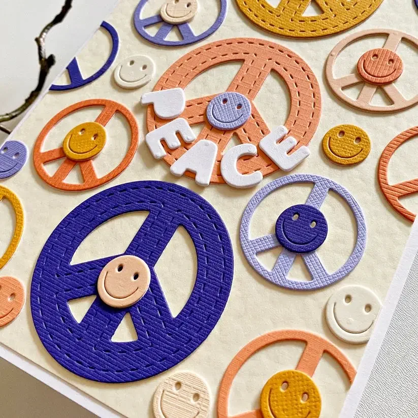 Piggy Craft металлические штампы для резки форма рамка в форме цветка скрапбук нож