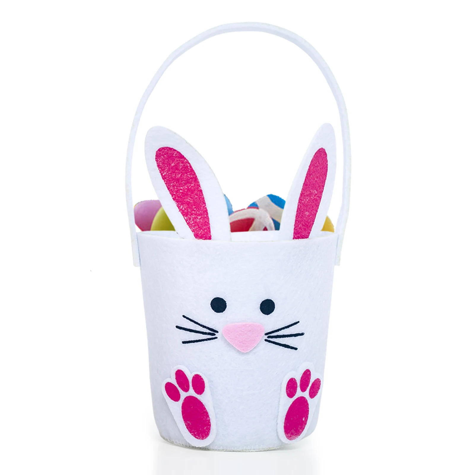 

Easter Bunny Bags Easter Baskets Easter Kids Candy Bags Gift Bags For Easter Egg Hunts Easter Candy And Carry Buckets