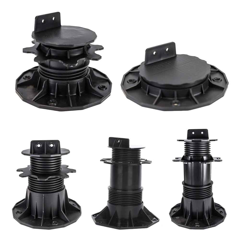 

1 Pc Stem Terrace Plate Bracket Adjustable Foot Wooden Terrace Fabricated Floor Aerial Support Floor Heating Aerial Tile Support