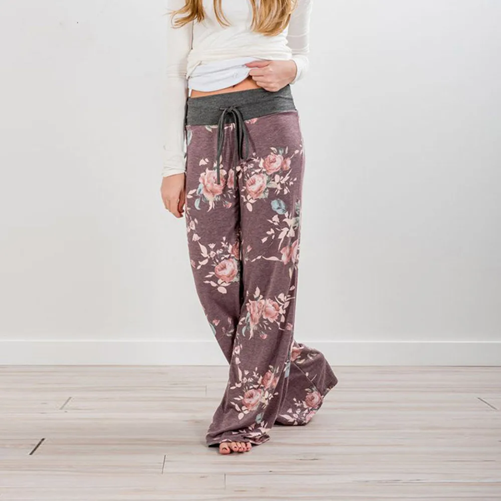 

Брюки для бега большого размера удлиненные женские спортивные брюки женские брюки Широкие брюки с высокой талией Свободная Спортивная одежда на осень 2023