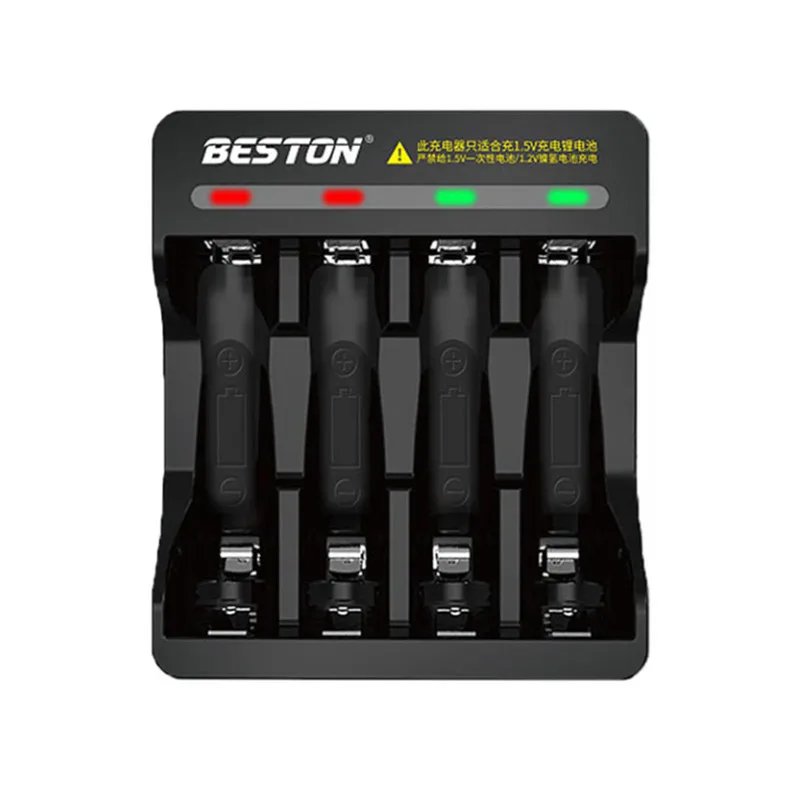 

For 1.5v AA AAA Lithium Ion Rechargeable Battery 1.5v Battery Charger With LED Indicator Light Smart Charger