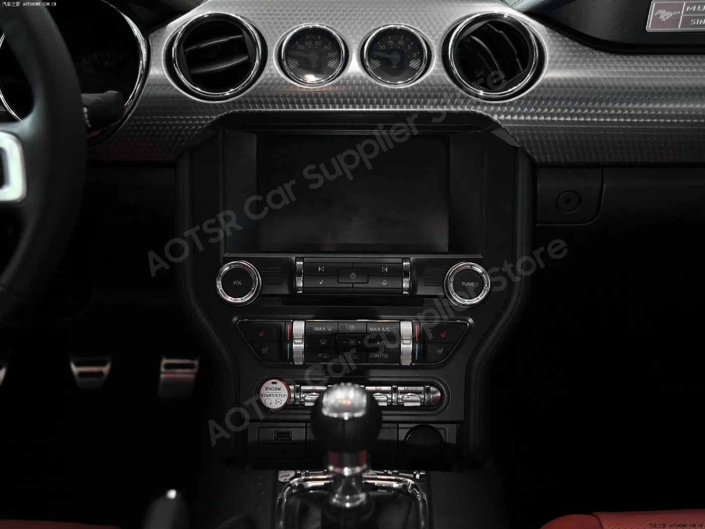 Автомобильный мультимедийный стереопроигрыватель 128G Android для Ford Mustang 2015 2016 2017 2018