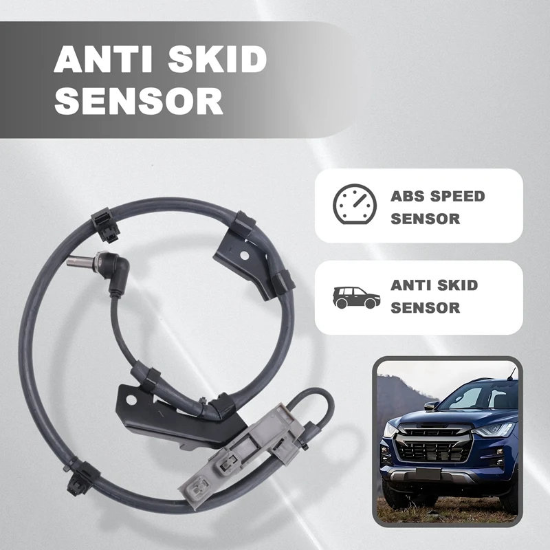 Новый передний левый датчик скорости ABS противоскользящий FL для Isuzu D-Max/Rodeo