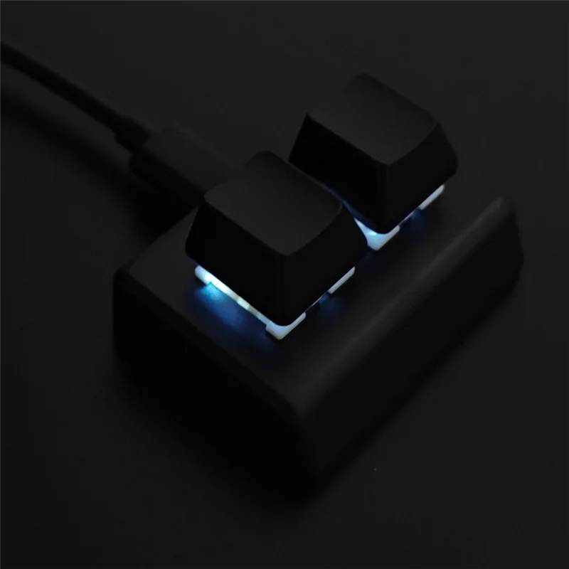 Клавиатура для макропрограммирования с 2 клавишами RGB мини-клавиатура игр