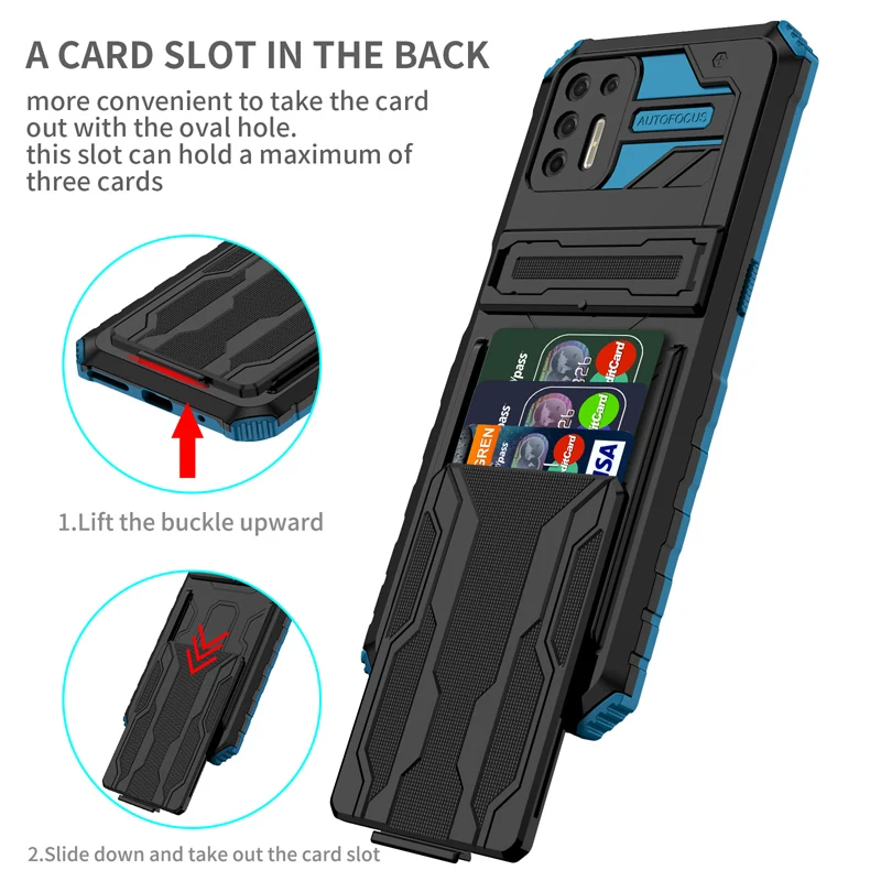 shockproof phone case for motorola g9plus g power g stylus 2021 card solt kickstand protection cover for moto g30 g20 g10 g pure free global shipping