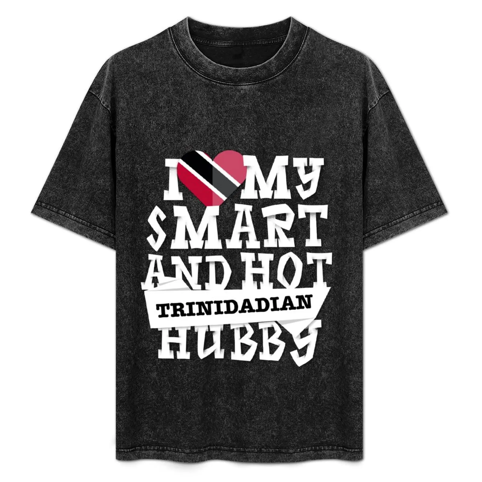 Футболка Я люблю своего умного и популярного триидадного мужа топы больших