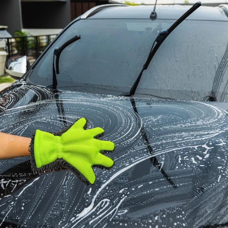 1 шт. перчатки для уборки салона автомобиля без царапин