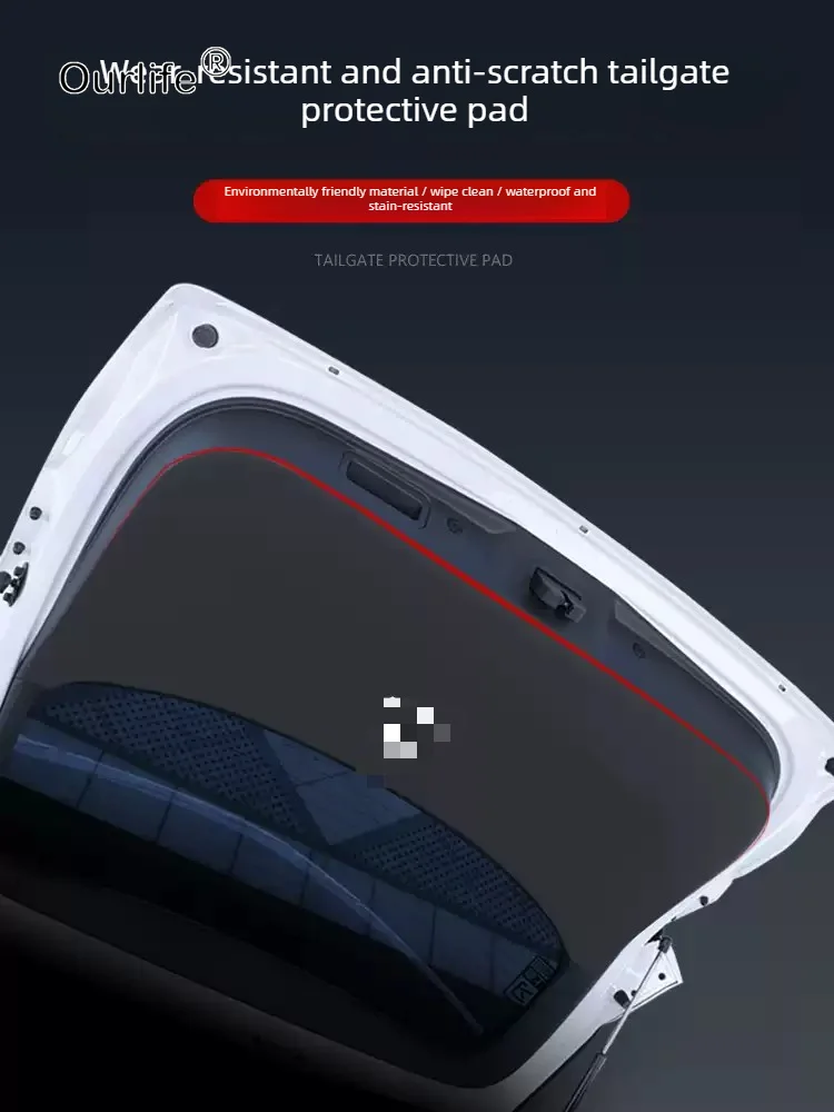Фото Для GAC Trumpchi GS4 5-го поколения 2026 года: Коврик для багажника автомобиля из кожи, антигрязевой, антицарапийный, защитный чехол для салона, аксессуары. №3