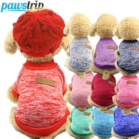 winter warm pet dog clothes for small dogs puppy coat jacket dog sweater hoodies yorkies chihuahua shih tzu pug outfits xs xxl