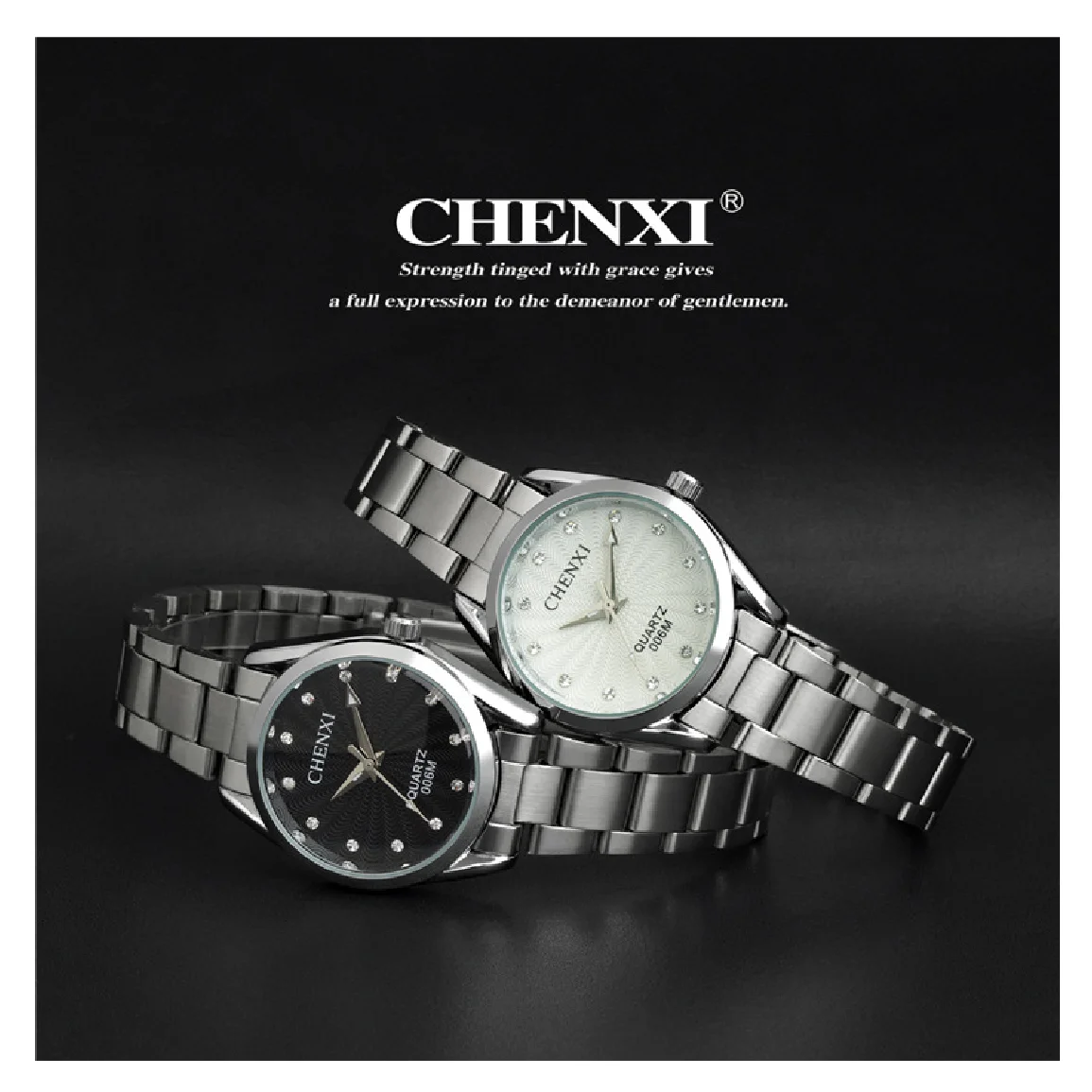 CHENXI Fashion Women Watches Waterproof Quartz Bracelet Wrist Watch Luxury Ladies Casual Stainless Steel Watch Female Clock enlarge