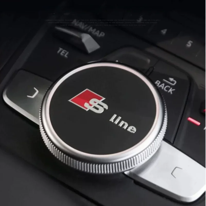 Для Audi Sline A3 8L 8V 8P A4 B5 B6 B7 B8 A5 A6 C5 C6 C7 A7 A8 Автомобильная дверная ручка наклейка на