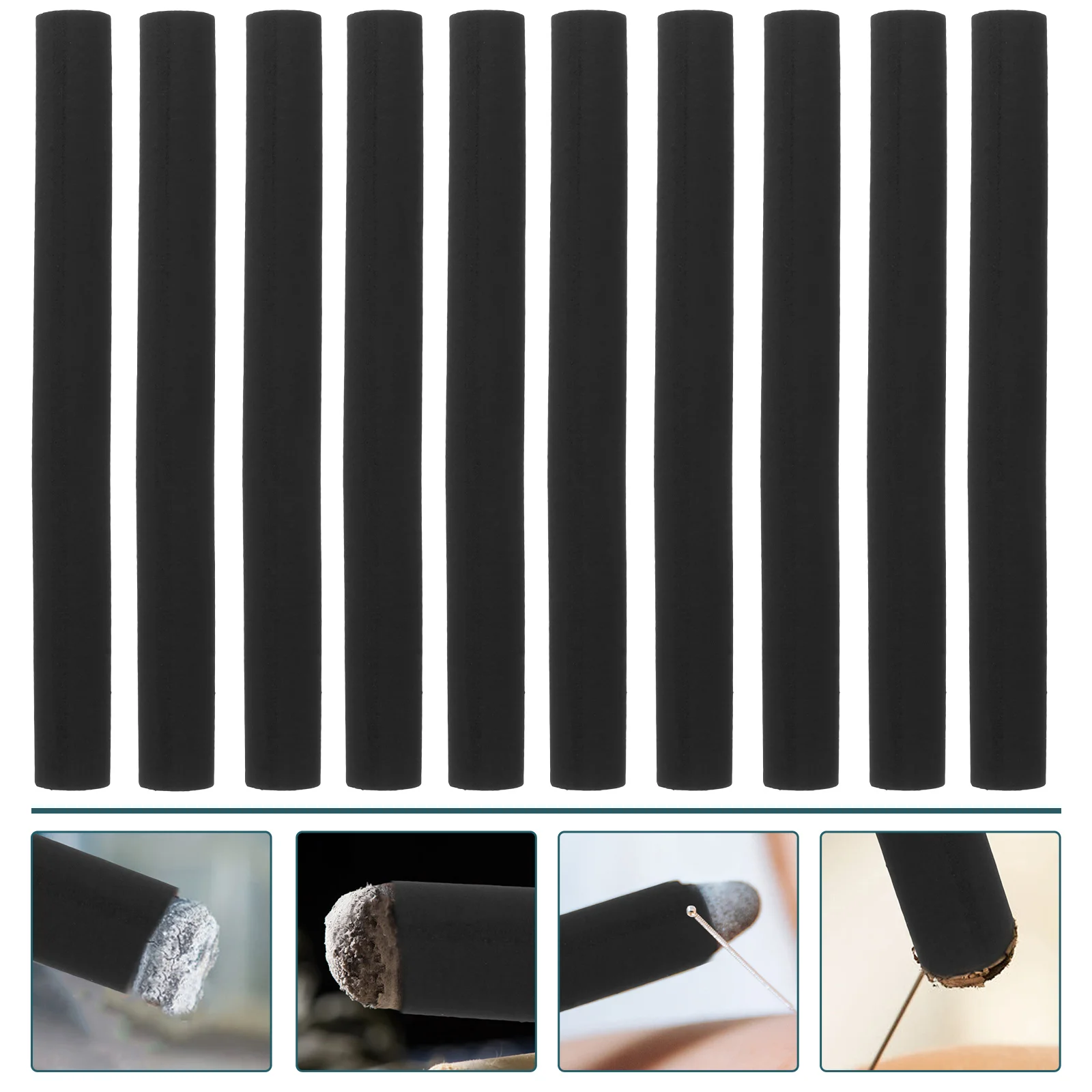 10 шт. бездымные рулоны моксы 12 х12 см