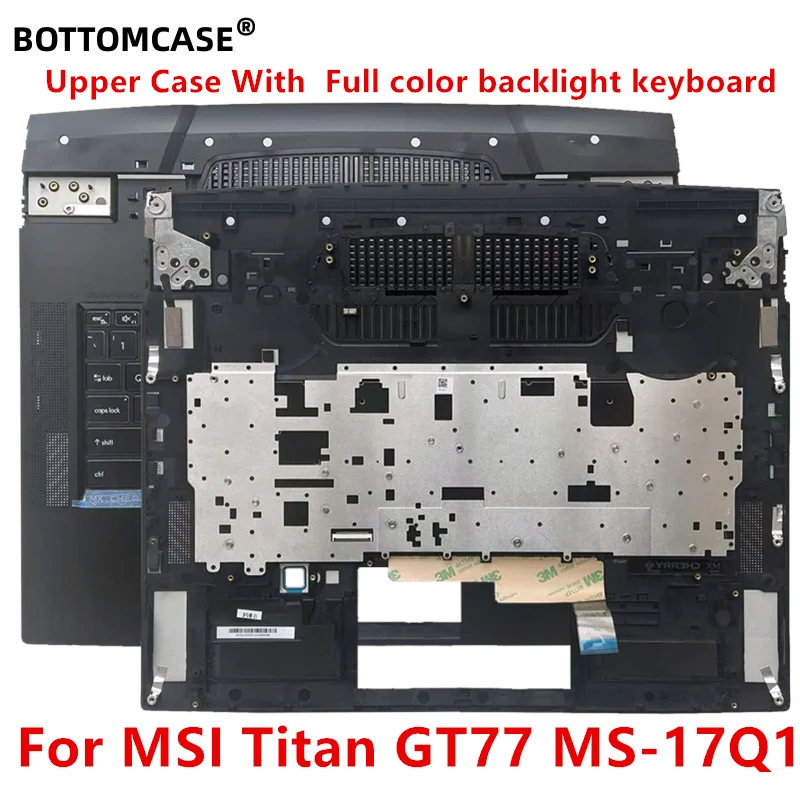 НИЖНИЙ чехол новый для MSI TITAN GT77HX 13V GT77 12UHX 12UGS MS-17Q1 верхняя часть упора рук с