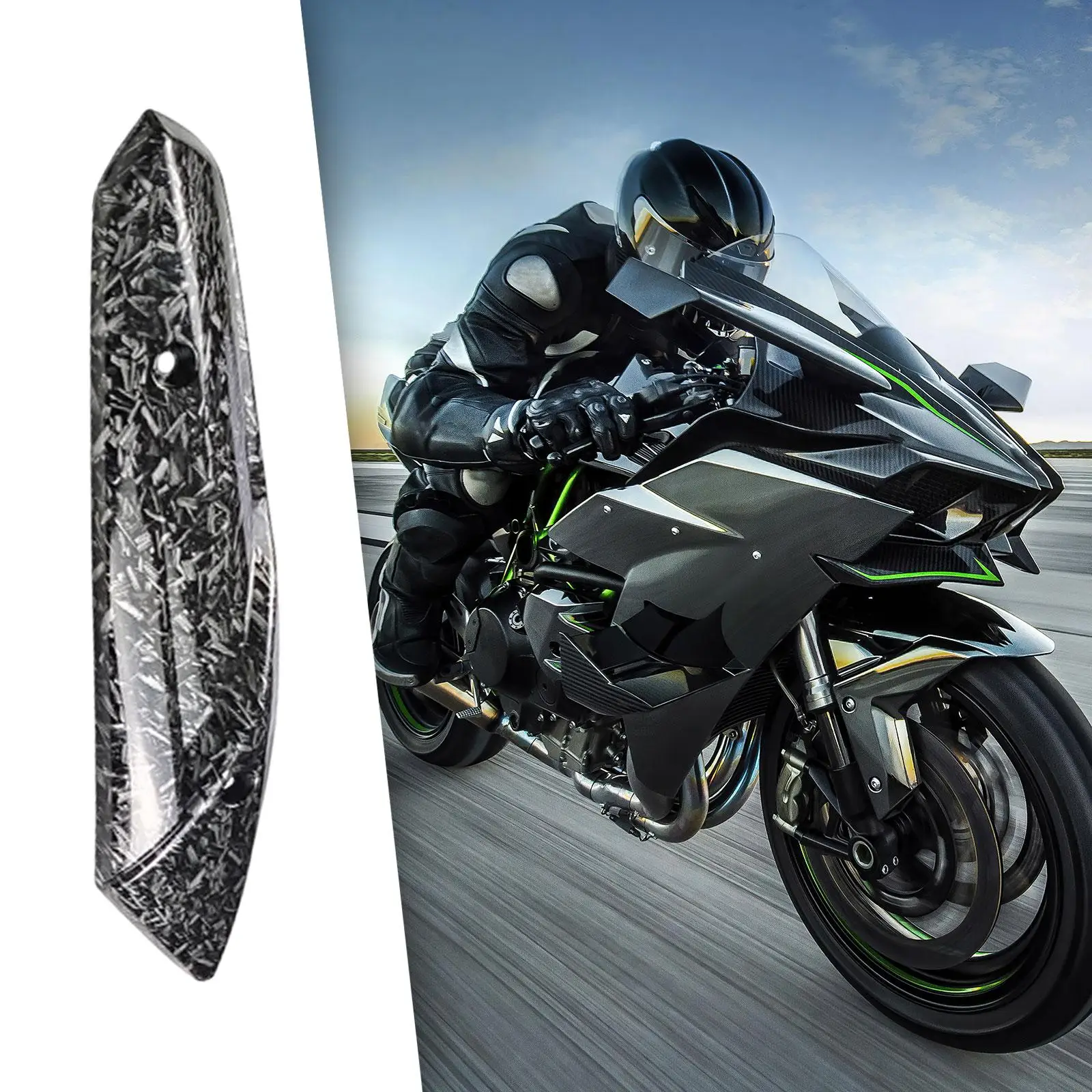 Универсальный выхлопной тепловой экран легкая установка непосредственная