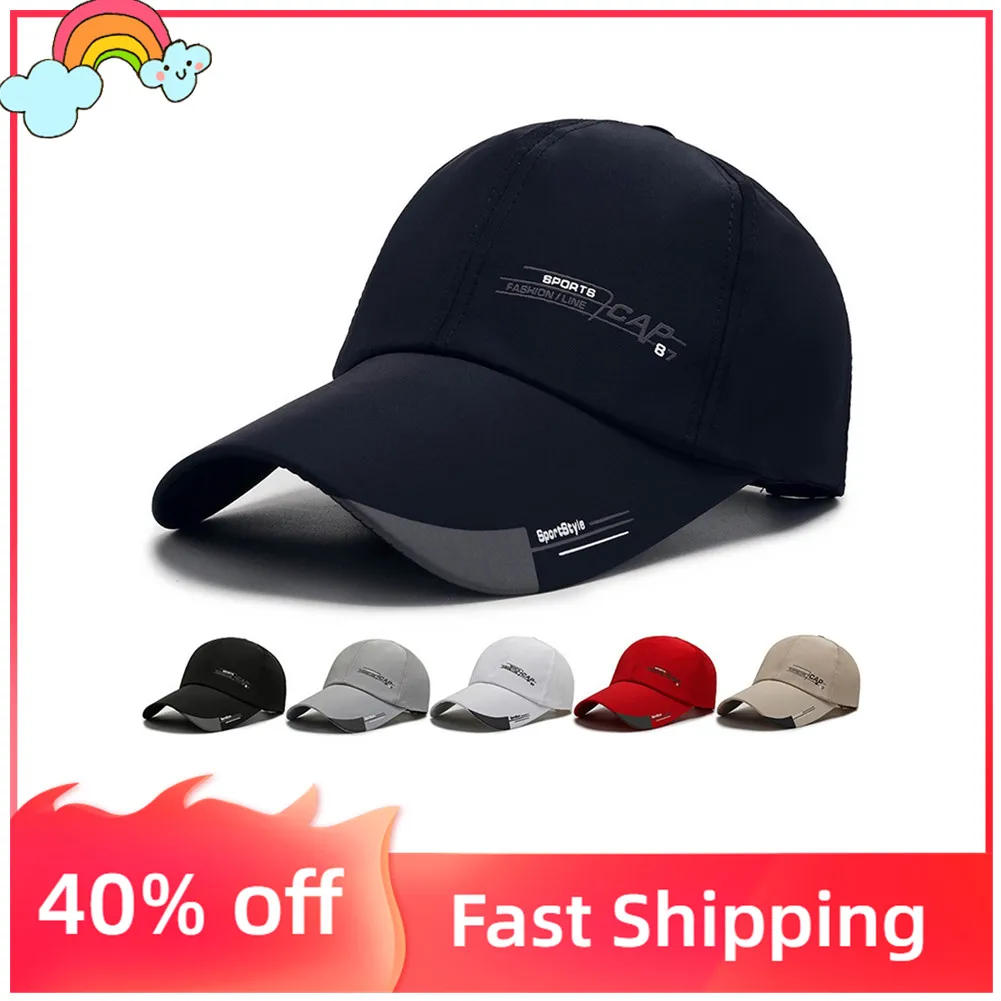 Hot Sale Adjustable Baseball Cap Long Brim Outdoor Running Fishing Sun Hat Waterproof warm Sports For Peake Sun Hat