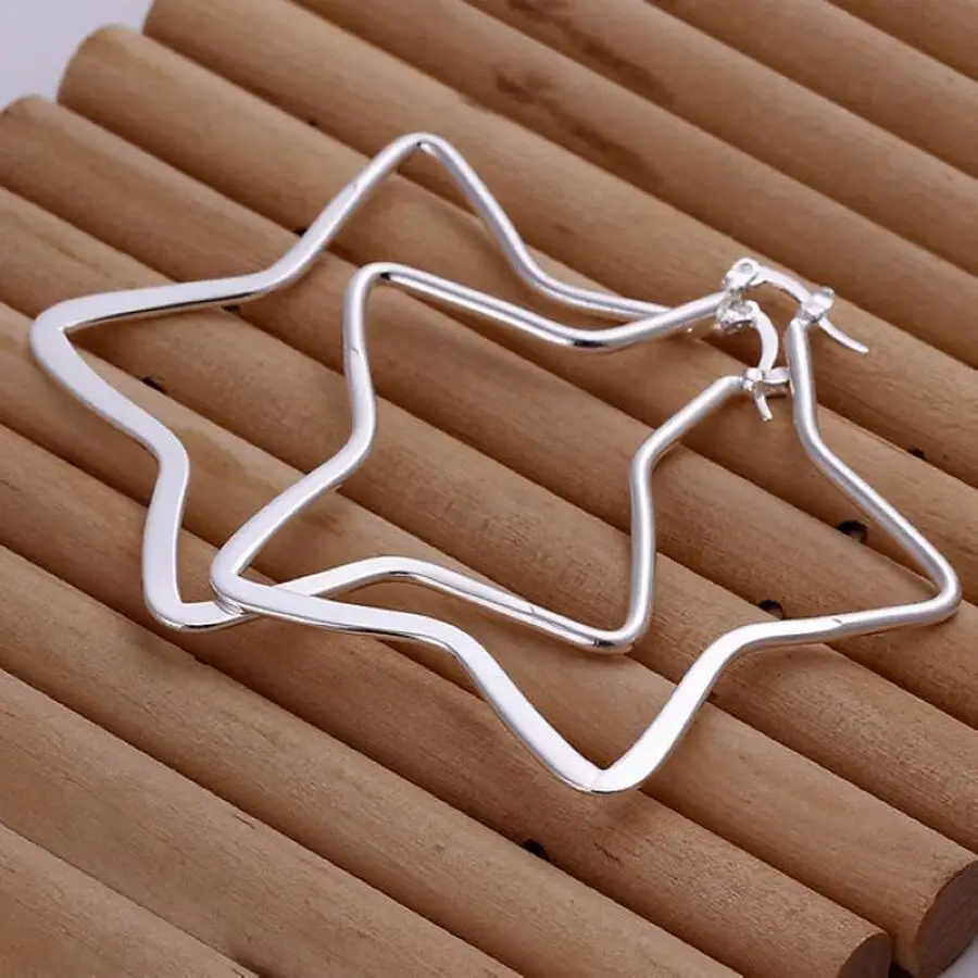 Женские серьги-гвоздики из серебра 925 пробы | Украшения и аксессуары