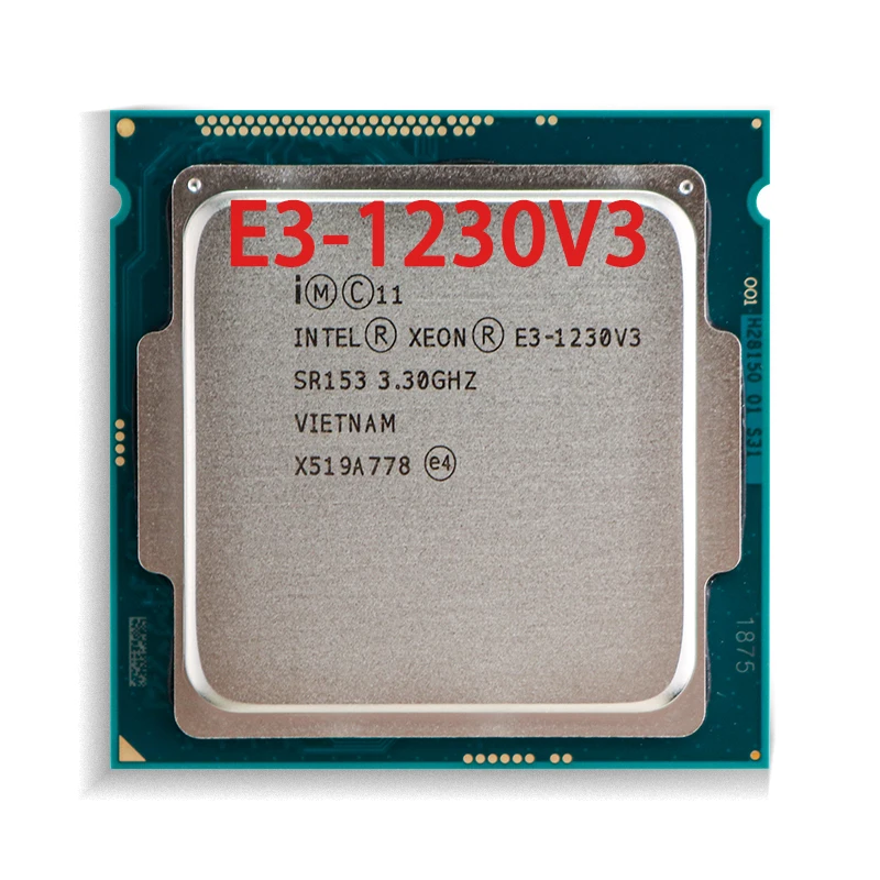 

Intel Xeon E3-1230 v3 E3 1230 v3 E3 1230v3 3.3 GHz Quad-Core Eight-Thread CPU Processor 8M 80W LGA 1150