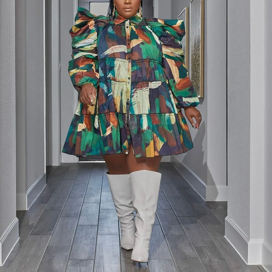 Рисунок 2 - Женское свободное вечернее платье до колен