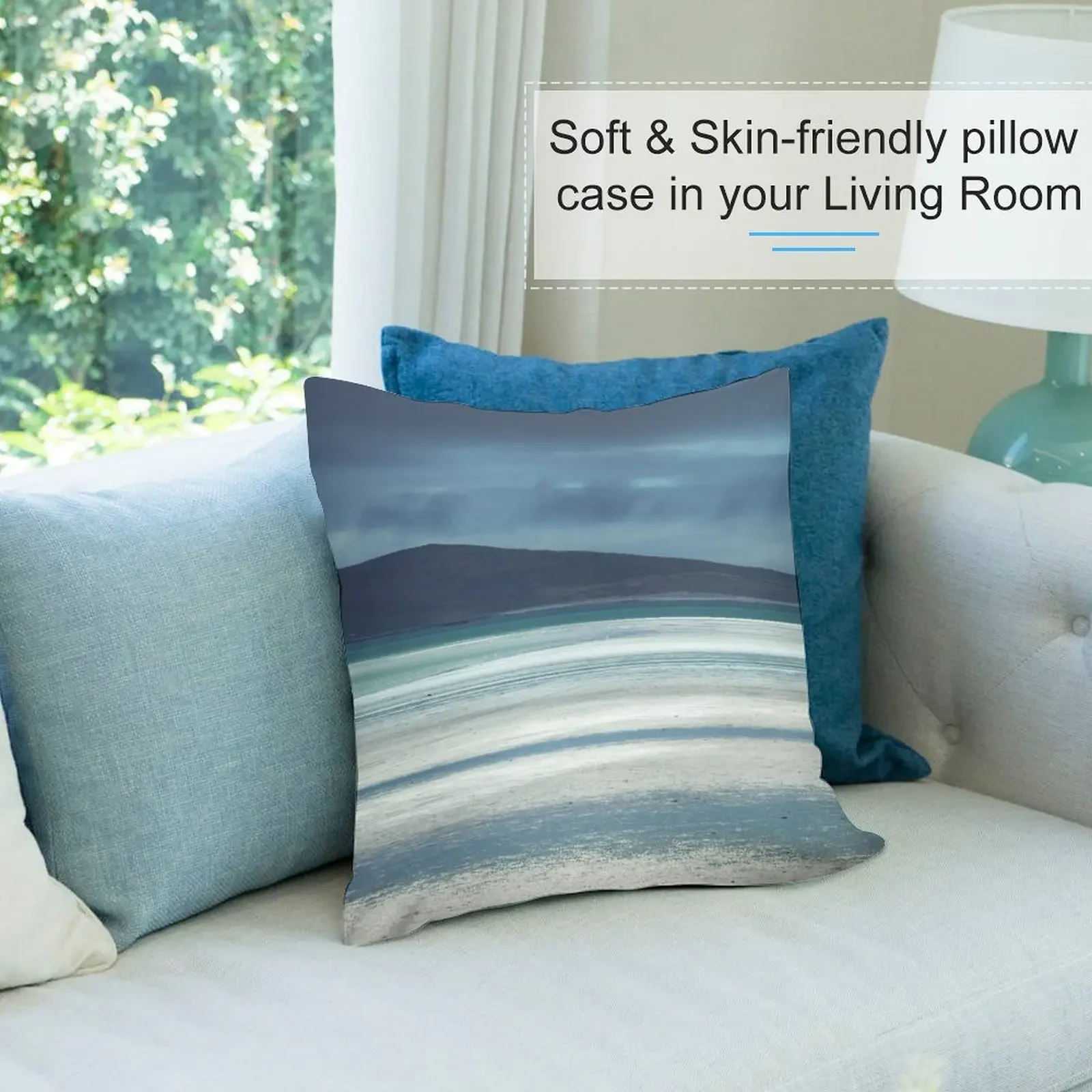 Наружная подушка Hebrides North Uist Clachan Sands Scotland наволочка для дивана чехлы диванов