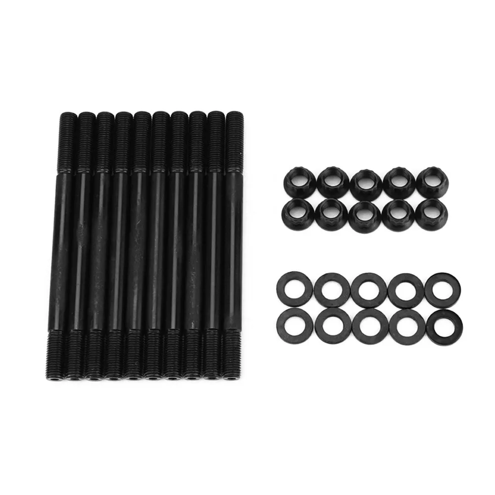 Фото 260-4701 1 комплект шпилек головки блока цилиндров для Subaru Impreza WRX STi EJ20 EJ25, аксессуары для турбодвигателей, детали двигателя автомобиля №2