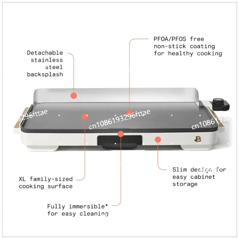 Красивая очень большая нагревательная пластина 12x22 дюйма