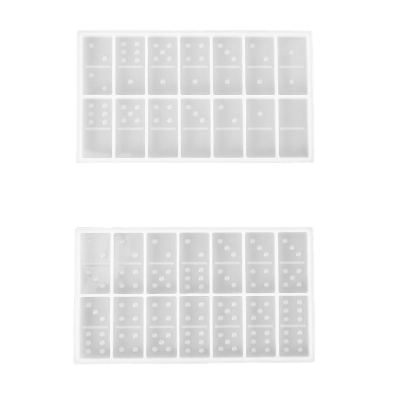 DIY кристаллическая клейкая форма домино Pai Gow бытовая творческая личность