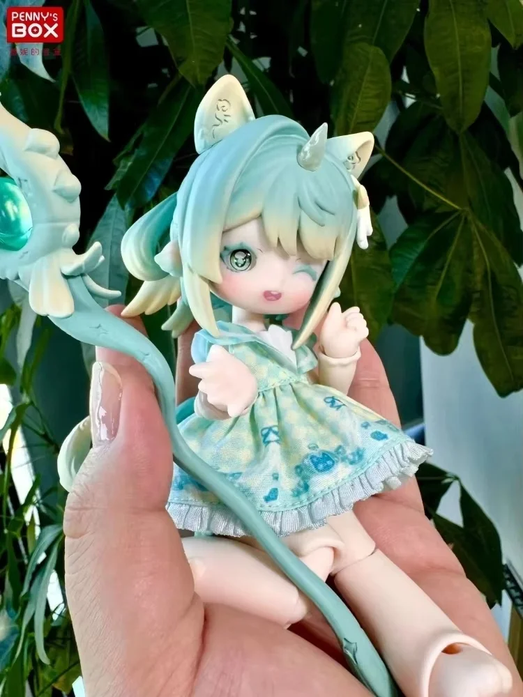 Фото Penny'S Box Antu Blind Box Cute Beast Magic Series Mystery Box Аниме 1/6 Bhd Сиамская кукла Beast Body Girl Guessing Bag Подарок №5