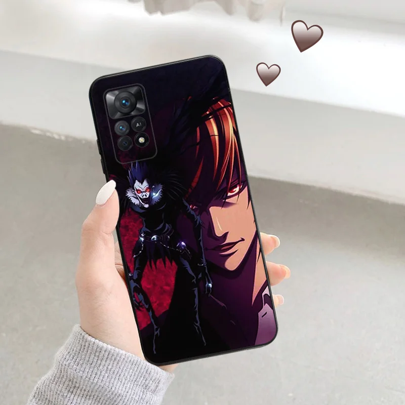 Ультратонкий черный чехол для телефона Redmi Note11 11s A1 A2 Plus K60 K50 K40 Xiaomi 14 11t 11Lite CC9 Pro