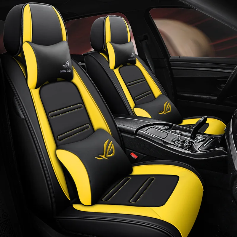 

Car seat cover For volkswagen vw tiguan 2019 r line golf mk7 polo sedan sharan passat b5 b6 b8 jetta T-roc touran accessories