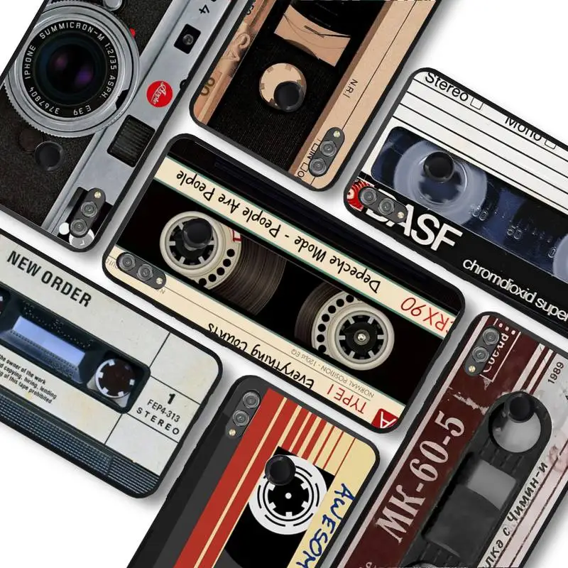 

Vintage Cassette tape Phone Case for Huawei Honor 10 i 8X C 5A 20 9 10 30 lite pro Voew 10 20 V30