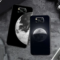 creative moon phone case for xiaomi 11 pro 11 10s lite mi cc9 10 pro 9se note cc9e ultra w6rv protective android taser