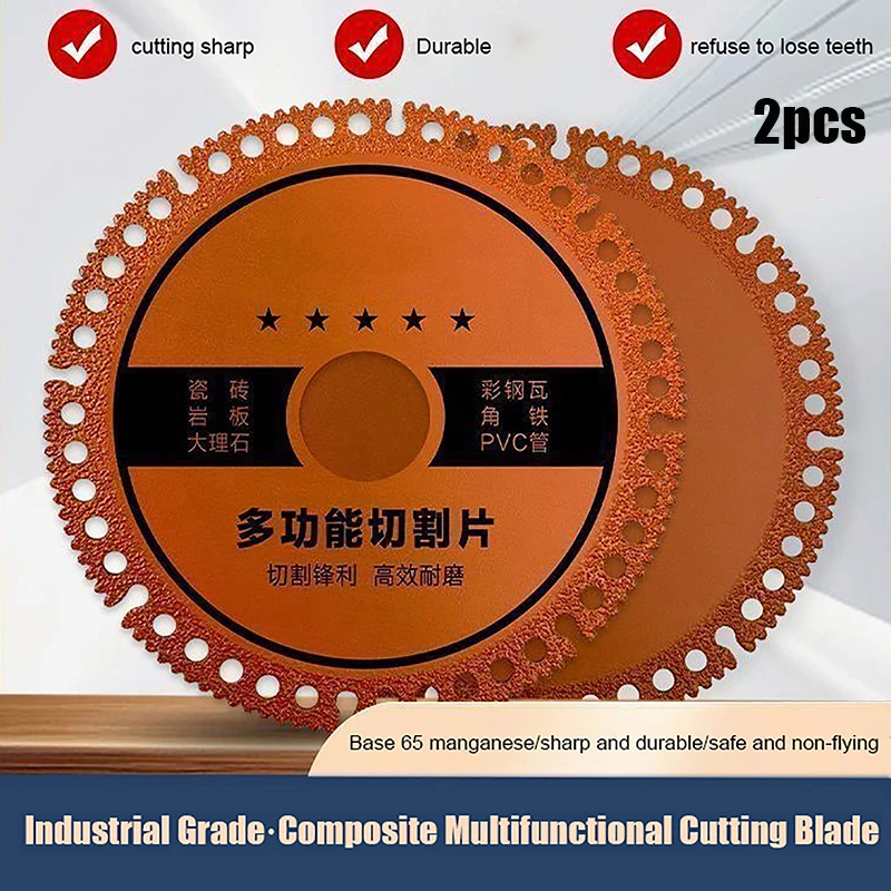 2 шт. турбо алмазная пила режущий диск фарфоровая плитка керамический угловой