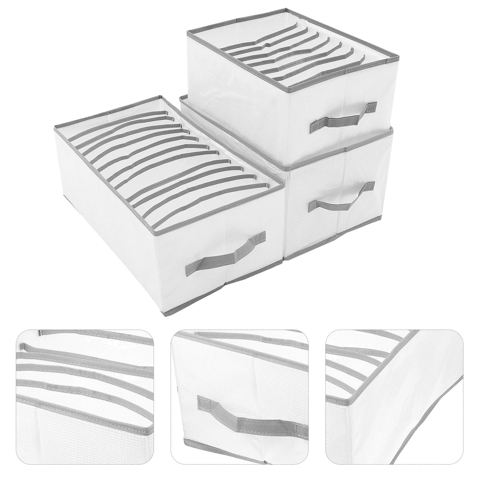 

Drawer Organizer Storage Closet Clothes Wardrobe Box Organizers Dividers Clothing Dresser Sock Socks Bin Dress Container Bras