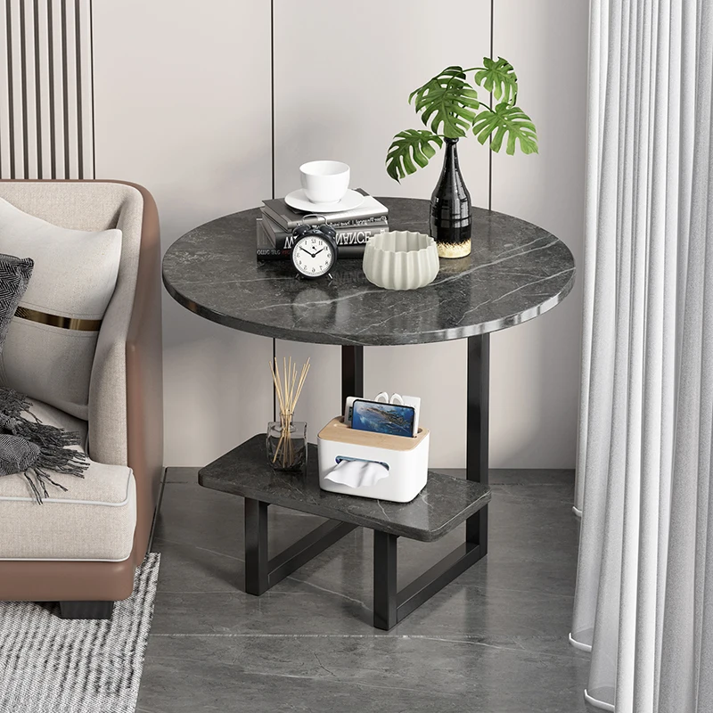 

Makeup Coffee Tables Console Living Room Marble Modern Round Bed Side Table Nordic Coffee Mesa Centro Salon Outdoor Furniture