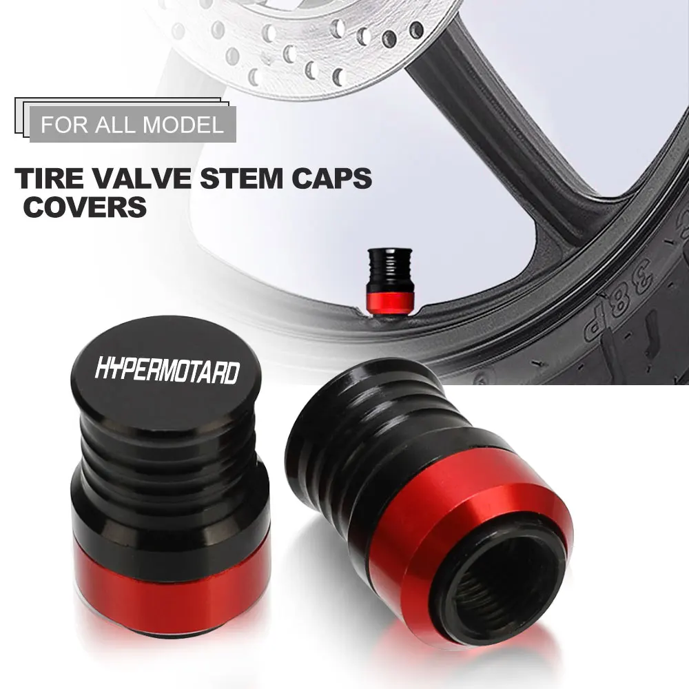 

Motorcycle Accessorie Wheel Tire Valve Stem Caps Airtight Cover For DUCATI HYPERMOTARD SP 2014-2021,HYPERMOTARD 796 2009-2021