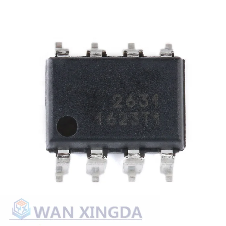 

New Original SMD-8 Optocoupler Open Collector Output Electronic Components IC HCPL-2631SD